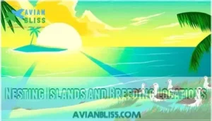 nesting islands and breeding locations