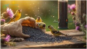 nyjer (thistle) seeds