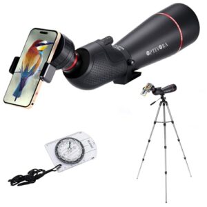 OPTIVORA Spotting Scopes,20 80x90mm Birding Scope B0F5Q82XPK