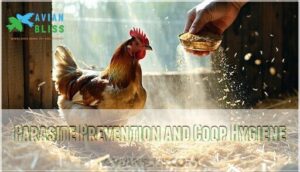 parasite prevention and coop hygiene