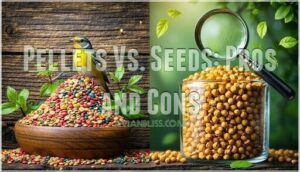 pellets vs. seeds: pros and cons
