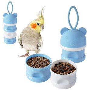 Portable Bird Feeder Cups Bird B08XMXP2CP