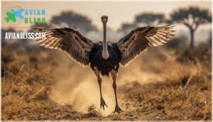 powerful wings for balance