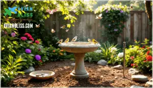 preparing your bird bath and installation site preparing your bird bath and installation site