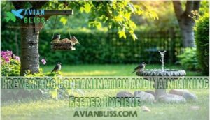 preventing contamination and maintaining feeder hygiene
