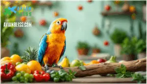 preventing illness in parrots