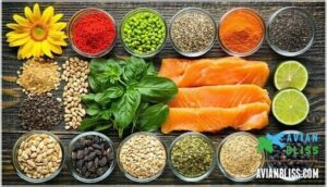 protein, fats, and dietary supplements