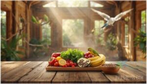 providing a nutritious bird diet