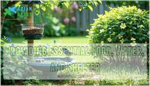 providing essential food, water, and shelter