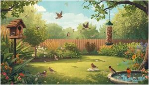 providing food and water sources