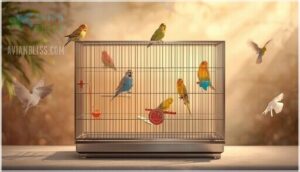 recommended cage size and materials