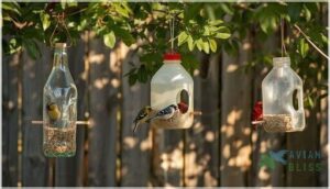 recycled material feeders