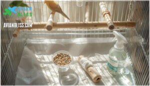 regular cleaning and disinfection