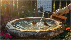 regular cleaning schedule