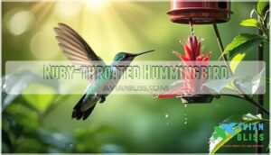 ruby-throated hummingbird ruby-throated hummingbird