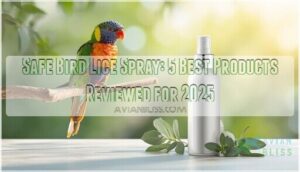 safe bird lice spray