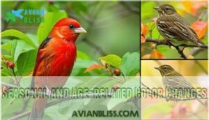 seasonal and age-related color changes