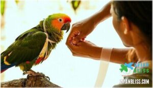 securing the splint for minimal movement