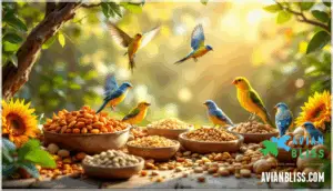 seeds and nuts: moderation and selection