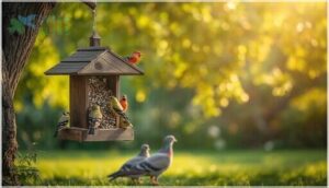 select birdseed that deters pigeons