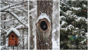 shelters and roosting sites