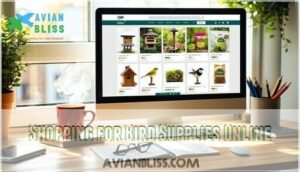 shopping for bird supplies online