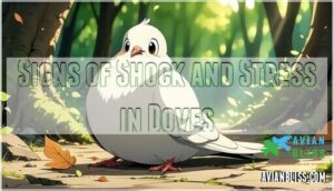 signs of shock and stress in doves signs of shock and stress in doves