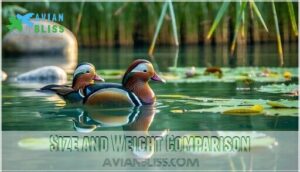 size and weight comparison