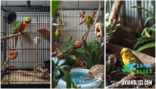 Picture of Enrichment Activities for Caged Birds: Complete Care Guide