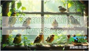 stress reduction and safe living spaces