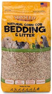 Sunseed Natural Corn Cob Bedding B07G4KRPXJ