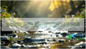 tail-bobbing and behavioral traits