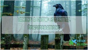 taming a crow: essential considerations