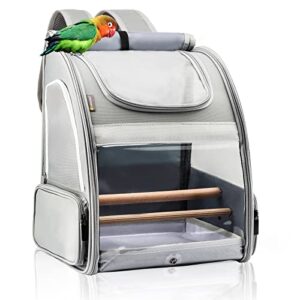 Texsens Bird Carrier Backpack   B09L8BZYSJ