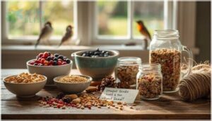 tips for making homemade bird food