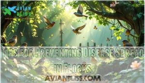 tips for preventing disease spread in flocks
