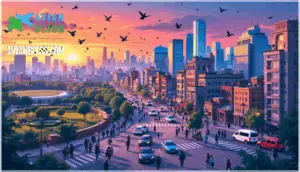 urban and modified avian ecosystems