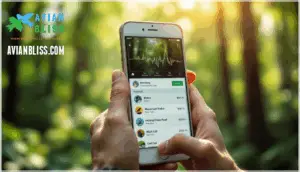 using bird song identification apps