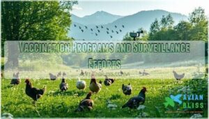 vaccination programs and surveillance efforts