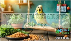 vitamin a deficiency and sinus infections