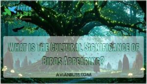 what is the cultural significance of birds appearing