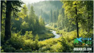 where do canada warblers live