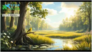 where do prothonotary warblers live