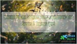 where to see spring bird migration