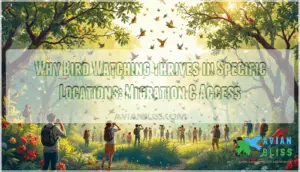 why is there such a singular place for bird watching why is there such a singular place for bird watching
