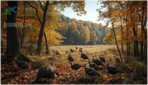 wild turkey habitat and distribution