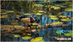 wood duck diet and feeding habits