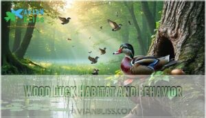 wood duck habitat and behavior