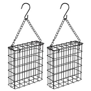 2Pcs Outdoor Suet Cage Bird B0DF2R2W4Y