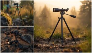 adjustable legs for uneven terrain